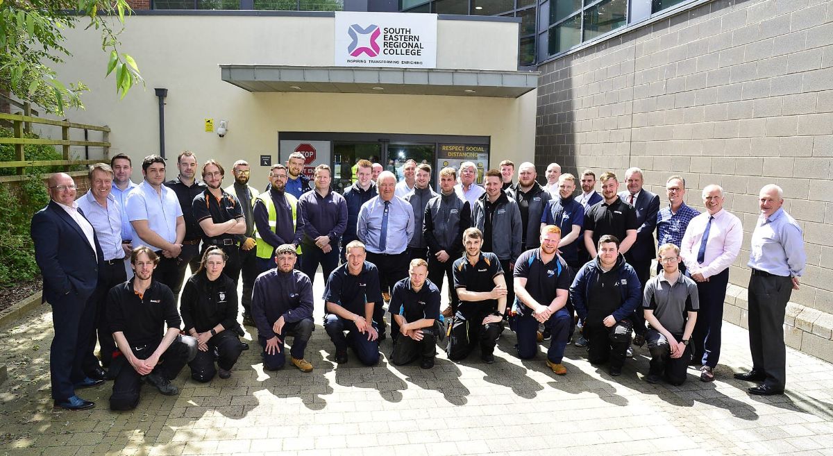 Recognition for Level 3 Fire Security Apprentices